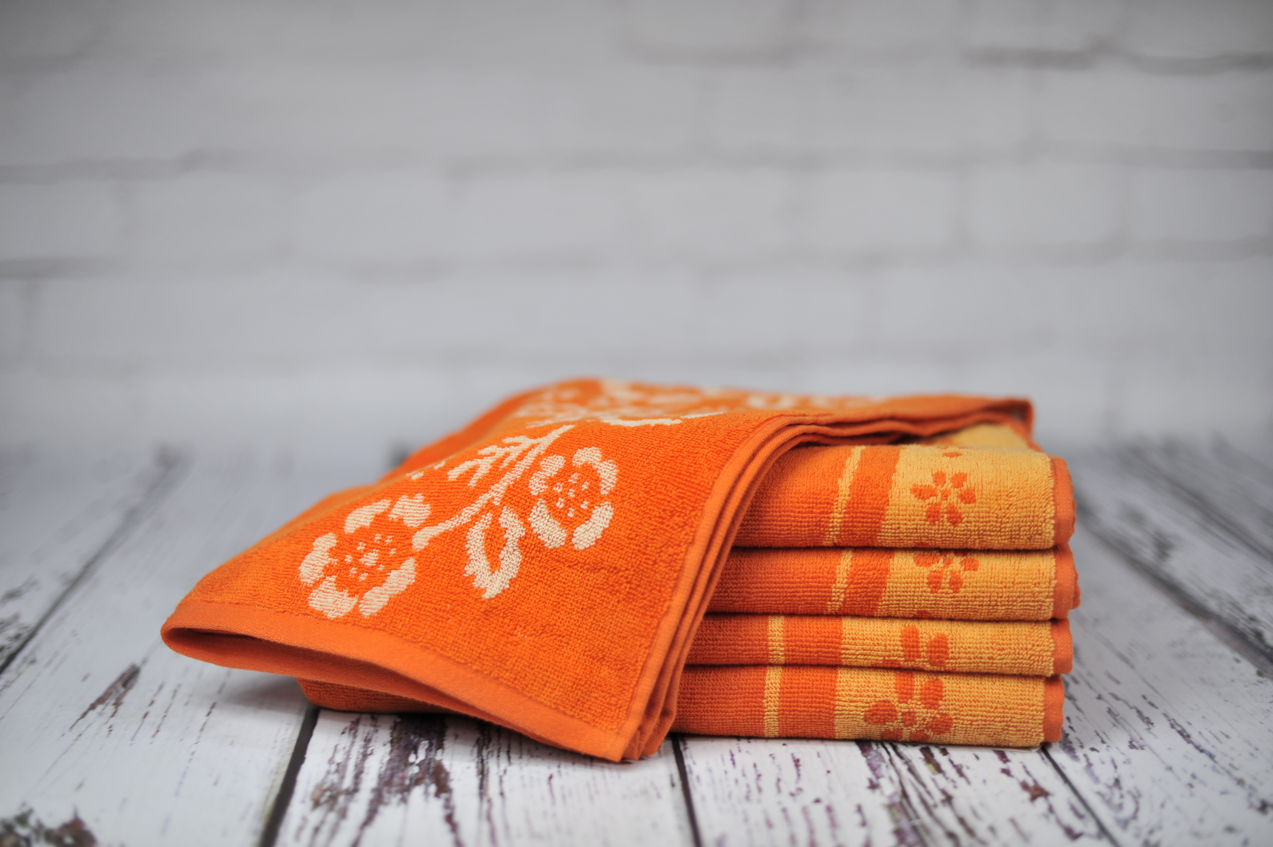 Ręcznik Piwonia pomarańczowy