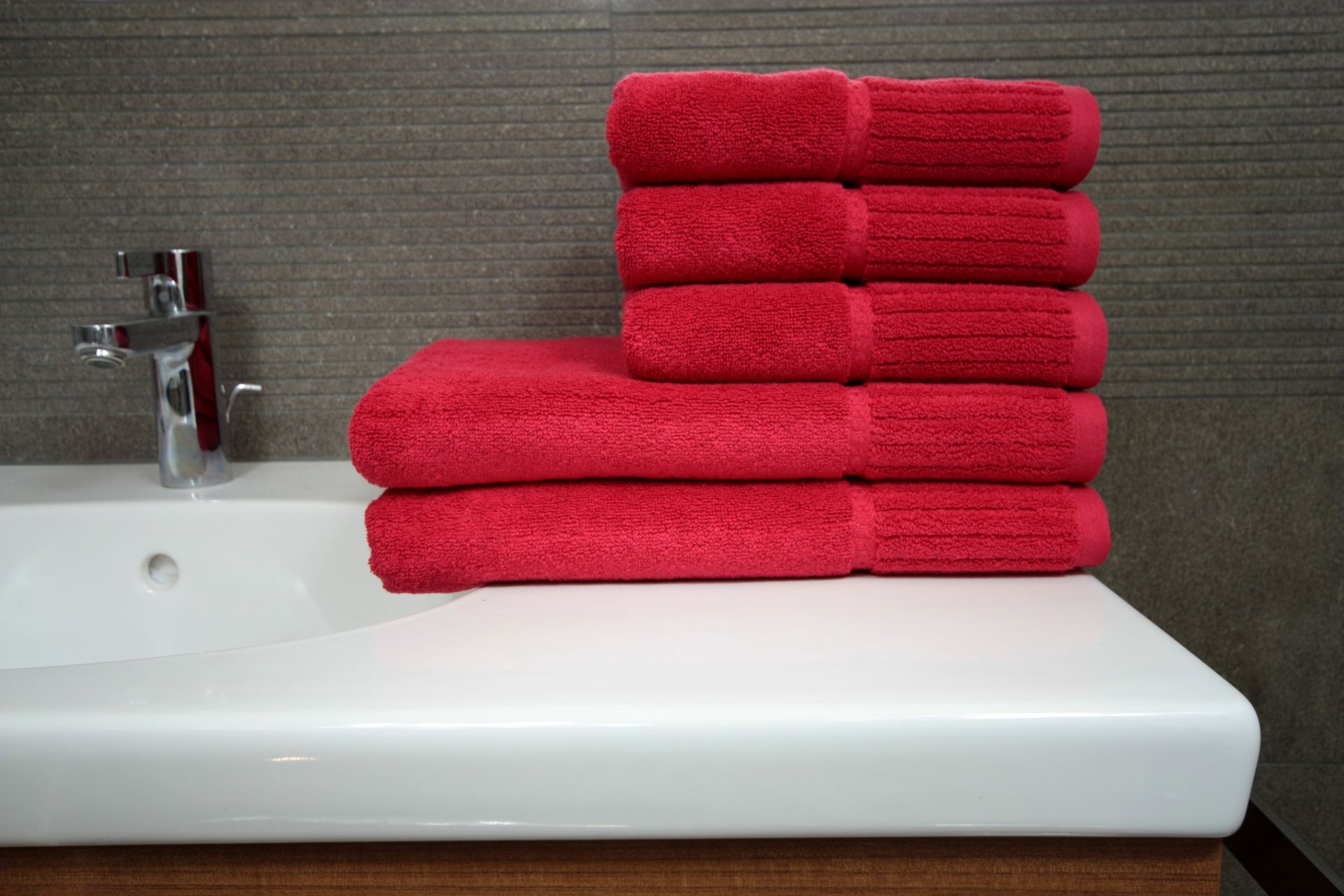 Ręcznik Malwa czerwony