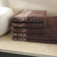 Ręcznik Oliwia brązowy